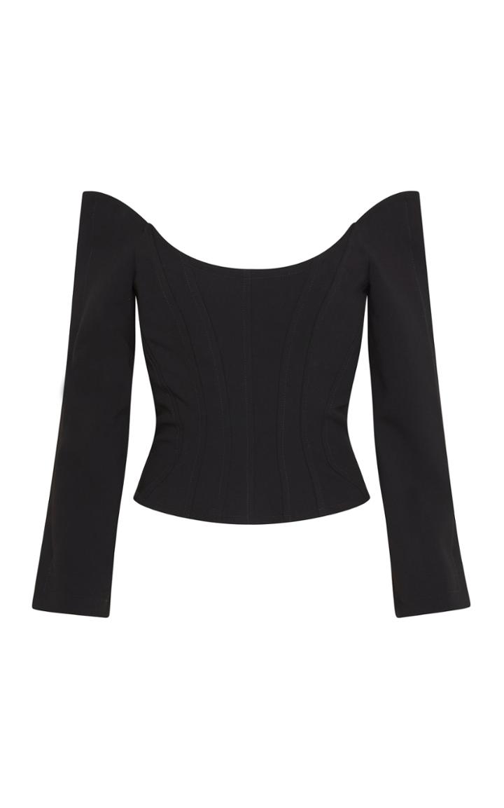 Moda Operandi Paris Georgia Henry Off-the-shoulder Top