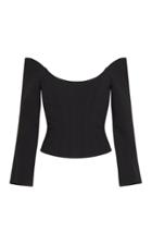 Moda Operandi Paris Georgia Henry Off-the-shoulder Top