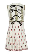 Moda Operandi Giambattista Valli Bow-embellished Crepe Mini Dress Size: 40