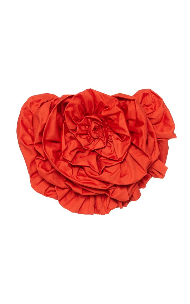 Mara Hoffman Appliqud Cotton-poplin Top Size: Xs