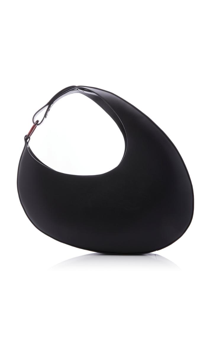 Carolina Santo Domingo Ostra Leather Shoulder Bag