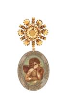 Lulu Frost One-of-a-kind Vintage Antique Angelic Brooch