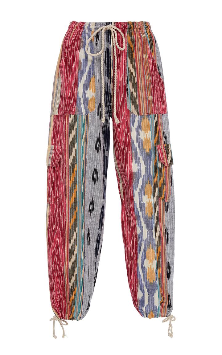 Warm Haute Hacky Ikat Cargo Pant