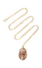 Cvc Stones Tigresse 18k Gold, Stone And Ruby Necklace