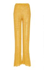 Moda Operandi Rejina Pyo Eunice Cotton Crochet Straight-leg Trousers Size: S