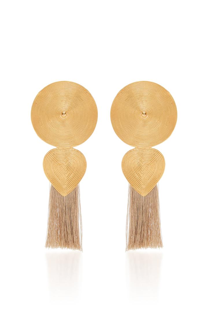 Pm X Cano X Jo Pino Silvestre Gold Earrings