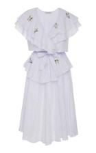 Innika Choo Sailor Cotton Wrap Dress