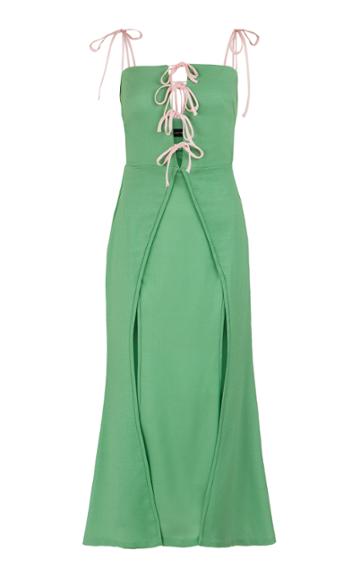 Lana Mueller Tortuga Lace Up Dress