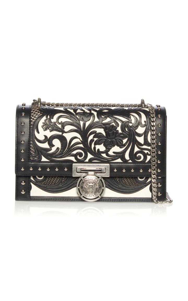 Balmain Western Studded Flap Bag