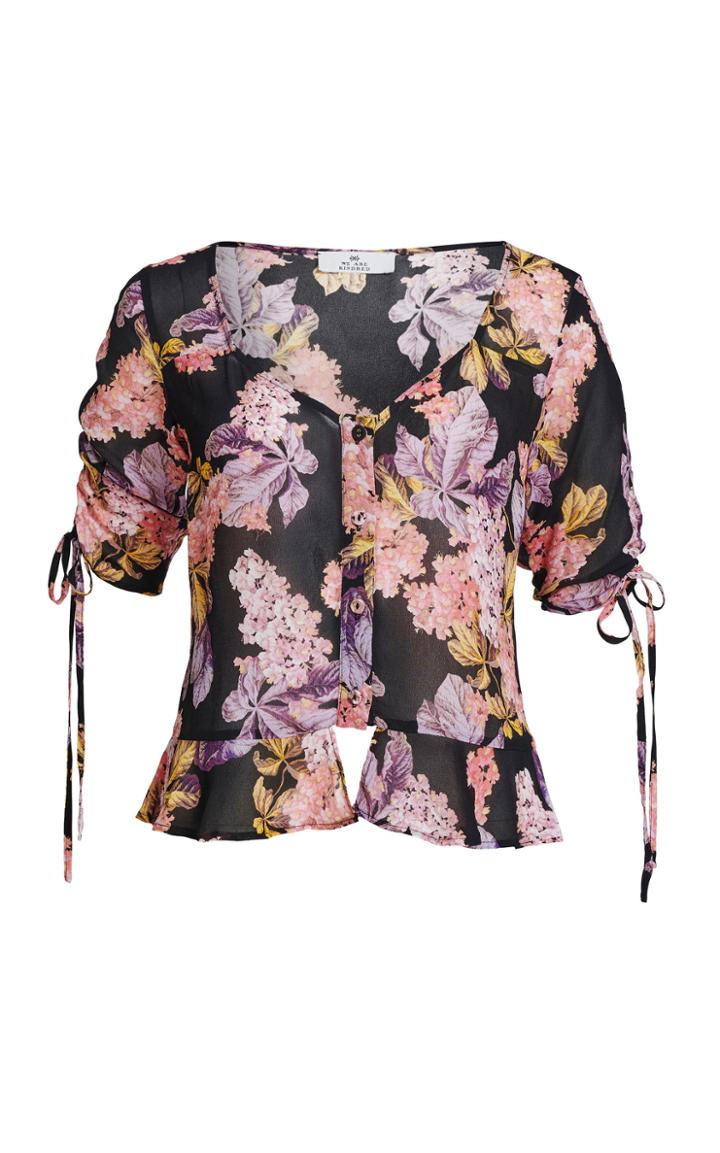 We Are Kindred Stevie Crepe De Chine Blouse