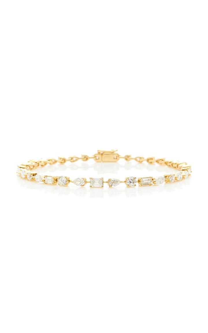 Luisa Alexander 18k Gold And Diamond Bracelet