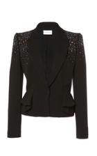 Zuhair Murad Embellished Ruffle Blazer