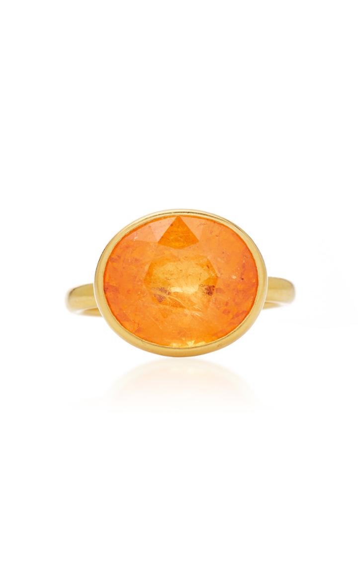 Marie-hlne De Taillac Spessartite Garnet Princess Ring