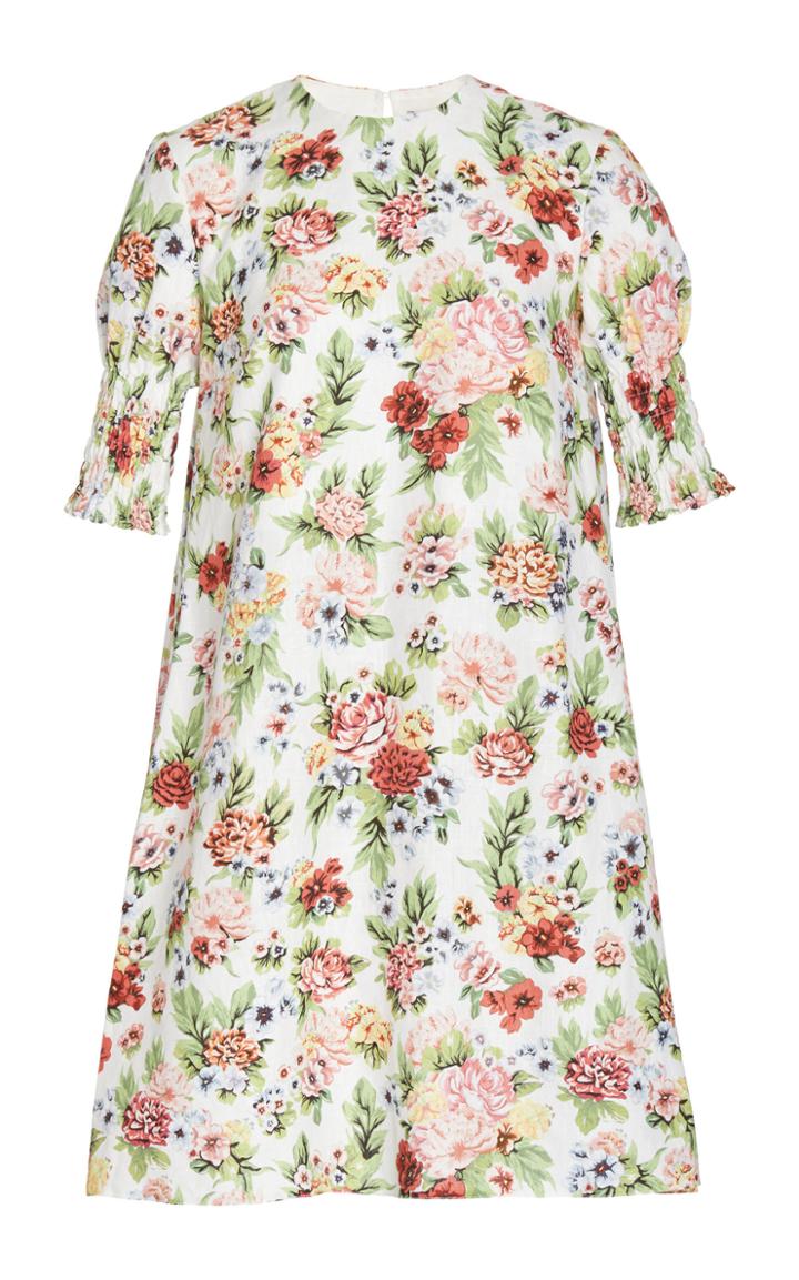 Emilia Wickstead M'o Exclusive Floral Elma Short Dress