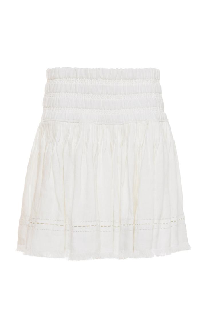 Sea Izzy Linen Mini Skirt