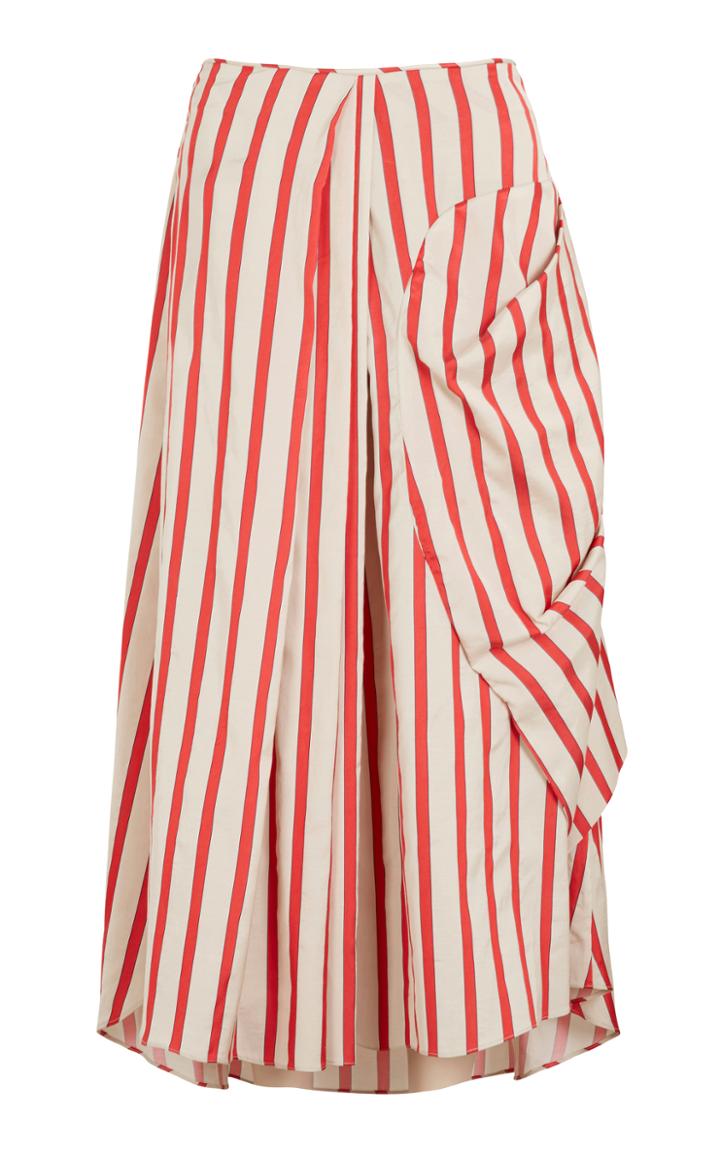 Christopher Esber Open Layered Drape Skirt
