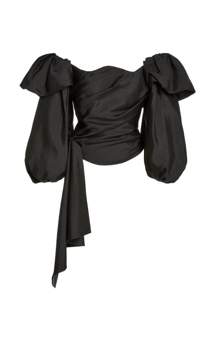 Moda Operandi Rachel Gilbert Ginny Silk-blend Top