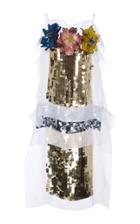 Christopher Kane All Over Sequin Midi Dress