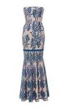 Pepa Pombo Cream Tan And Sea Port Carioca Skirt