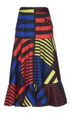 Rahul Mishra Mondrian Inspired Ruffle Skirt