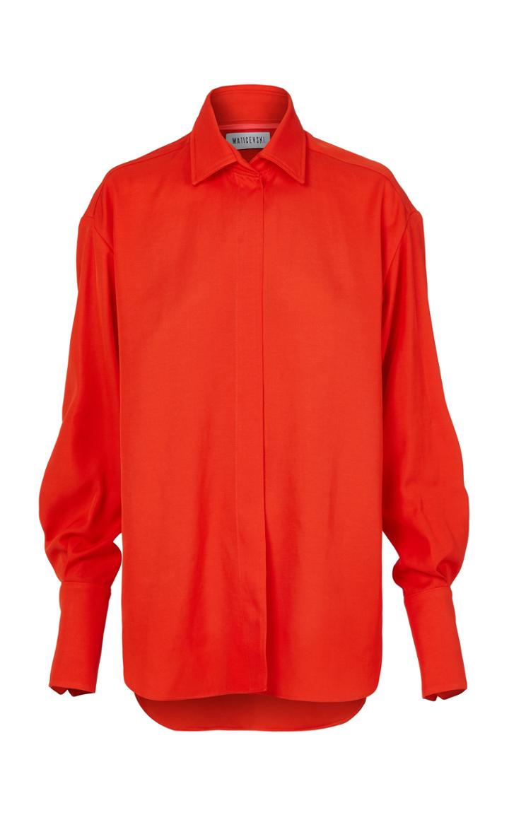 Maticevski Titan Twill Button Down Shirt
