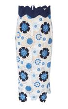 Sea Figgy Floral Lace Pencil Skirt