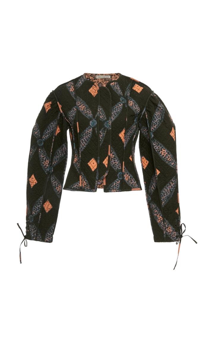 Ulla Johnson Sabi Cotton Tie Up Jacket