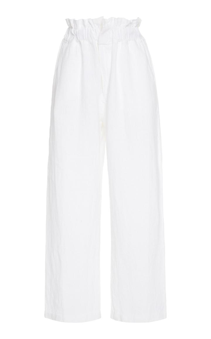 Posse Ducky Elastic Waist Linen Pants