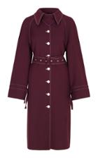 Stine Goya Flo Collared Trench Coat