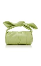 Moda Operandi Rejina Pyo Nane Leather Bow-embellished Top-handle Bag