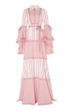 Andrew Gn Tiered Peasant Dress