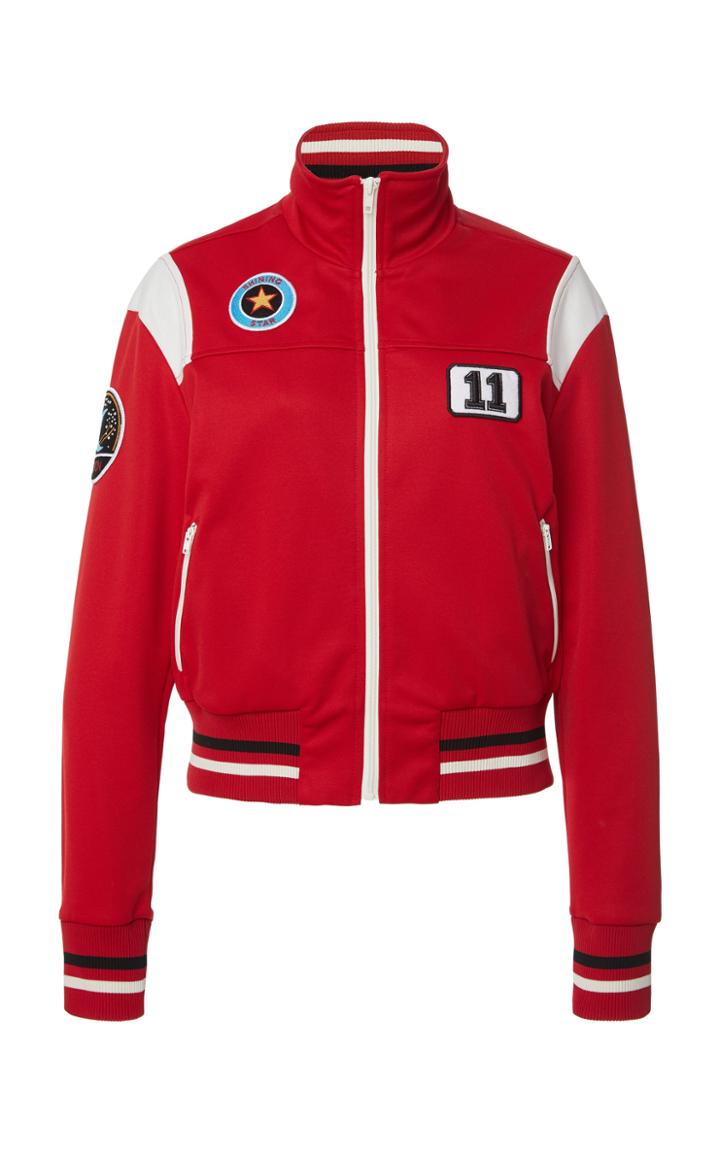 Red Valentino Embroidered Patches Jacket