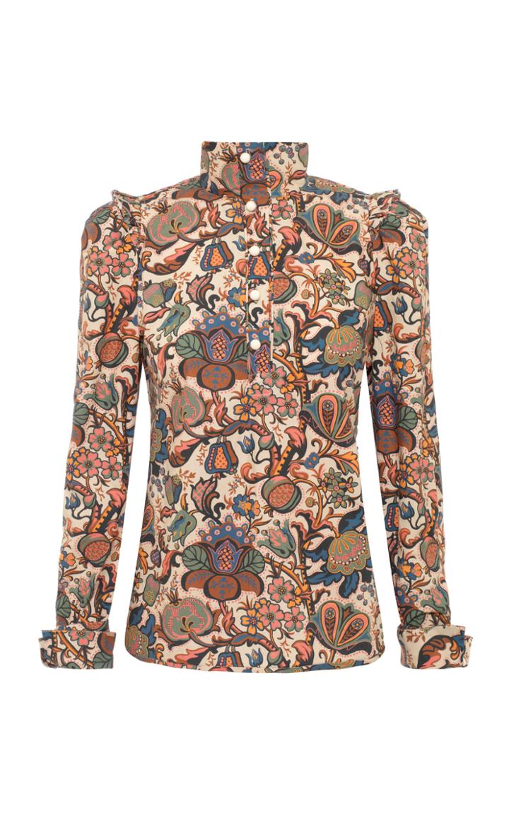 Anna Mason Harper Printed Blouse