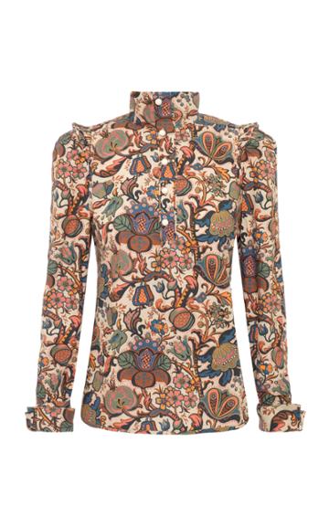 Anna Mason Harper Printed Blouse