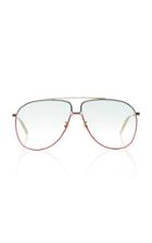 Moda Operandi Gucci Light Glasant Ultralight Metal Aviators