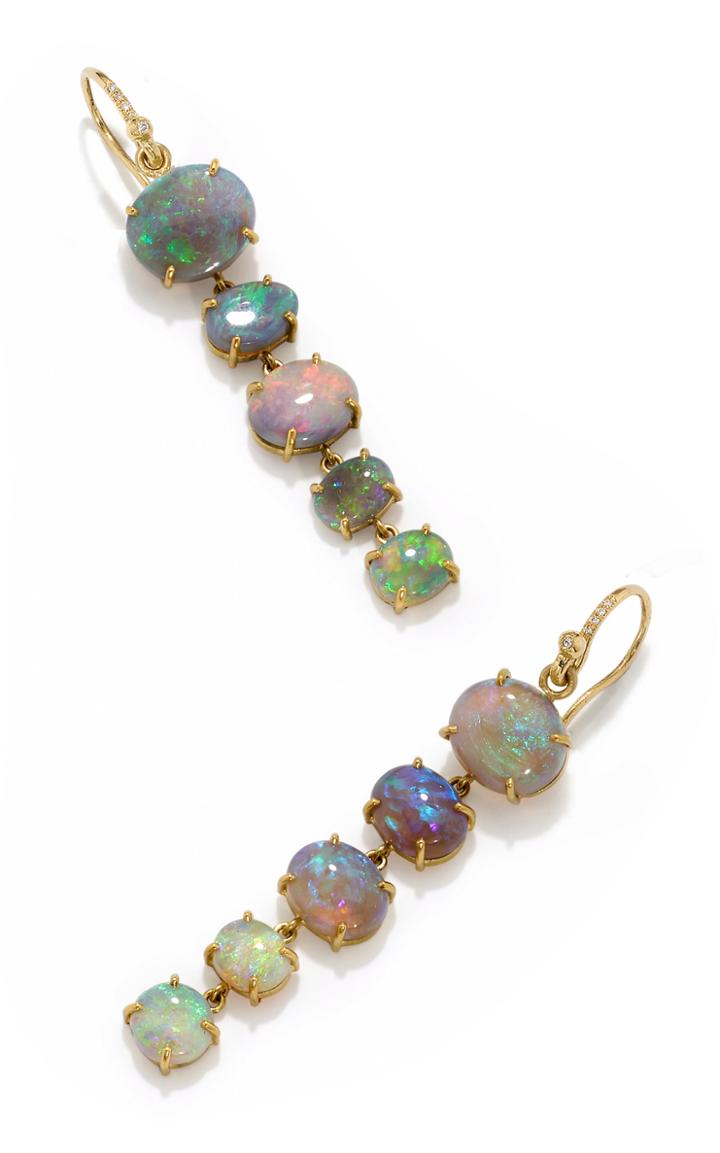 Moda Operandi Irene Neuwirth One Of A Kind Opal Earrings