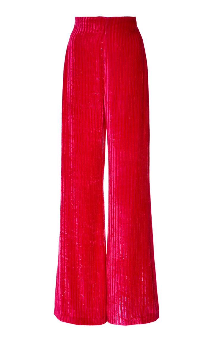 Silvia Tcherassi M'o Exclusive Velvet Amadea Pant