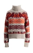 Holzweiler Cropped Wool-blend Knit Sweater