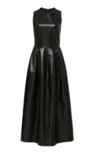 Rosetta Getty Lambskin Lantern Dress