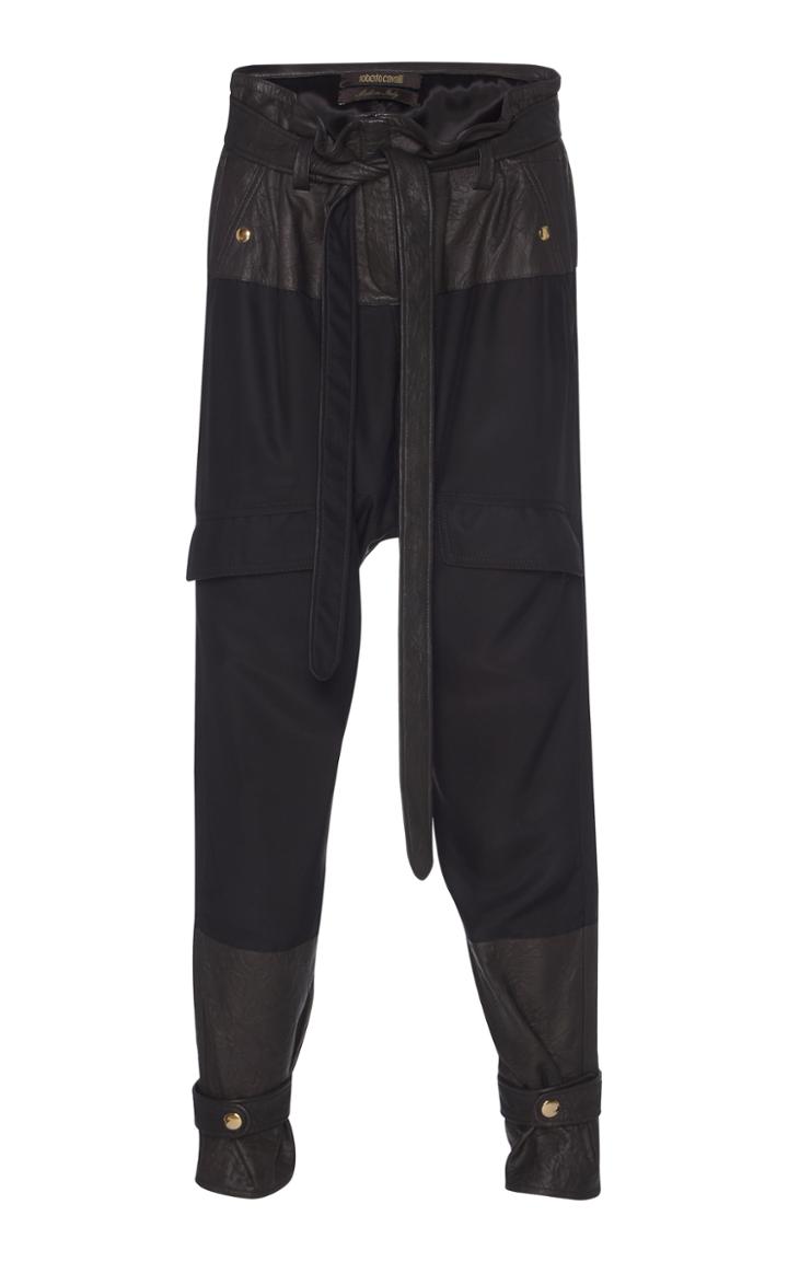 Roberto Cavalli Belted Cargo Pant