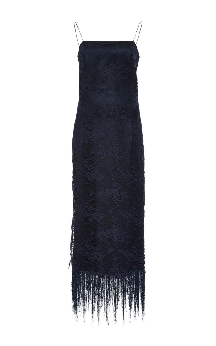 Adam Lippes Chantilly Lace Cami Dress