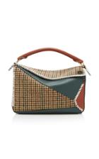 Loewe Puzzle Tweed And Leather Bag