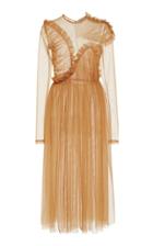 Moda Operandi Preen By Thornton Bregazzi Echo Sequined Tulle Dress Size: Xs