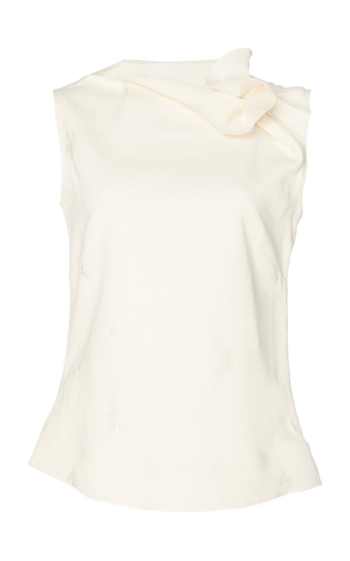 Palmer/harding Palmer//harding Pierce Cotton-blend Top