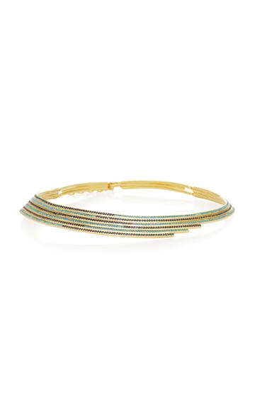 Joanna Laura Constantine Gold-plated Linear Necklace