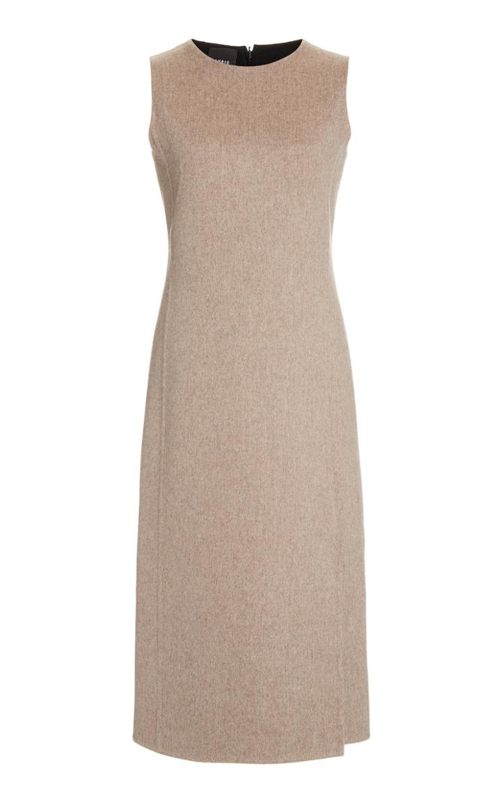 Moda Operandi Akris Cashmere Reversible Sheath Dress