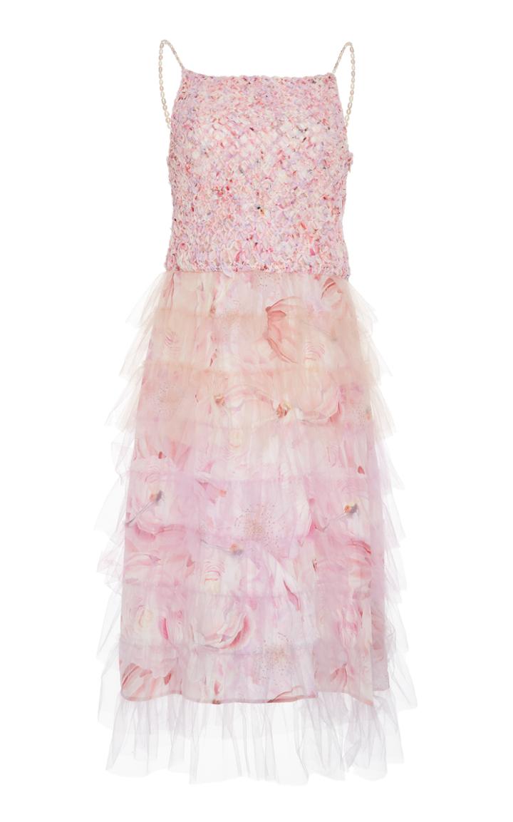 Isolda Florence Degrade Macram Dress