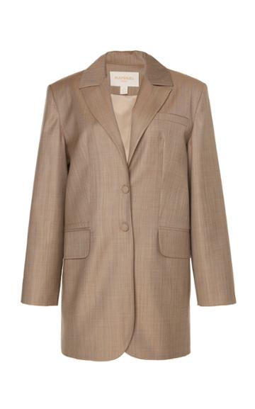 Matriel Pinstriped Blazer