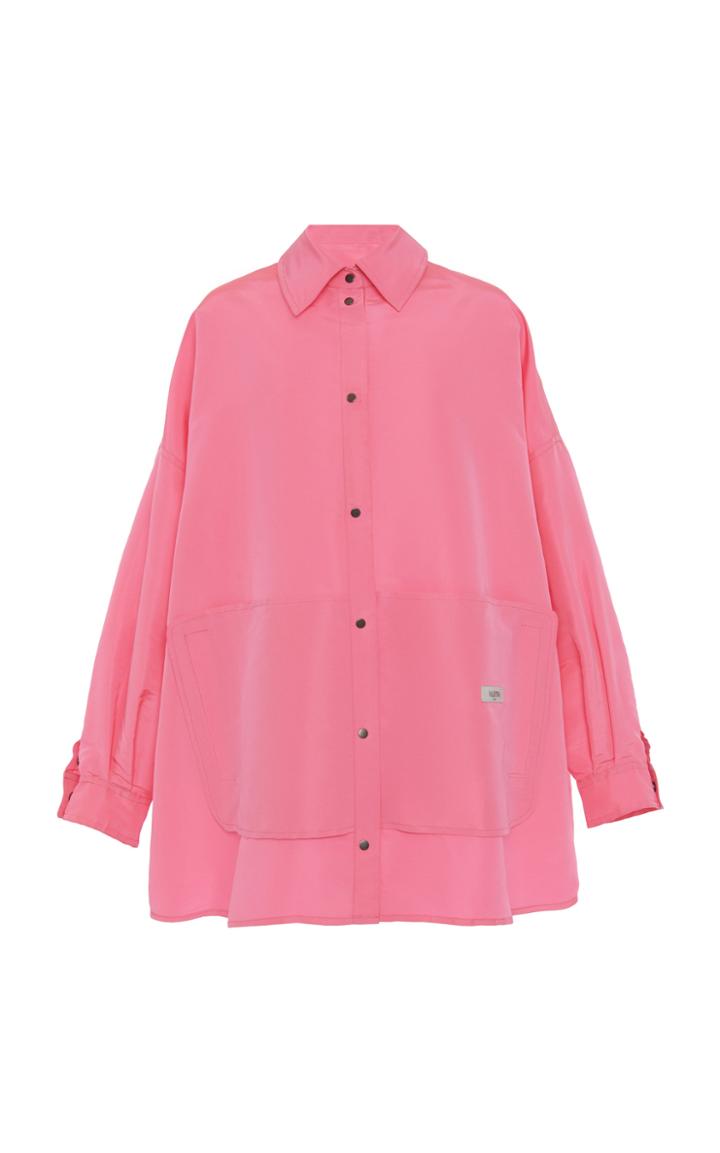Moda Operandi Valentino Oversized Cotton Blouse