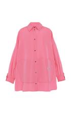 Moda Operandi Valentino Oversized Cotton Blouse